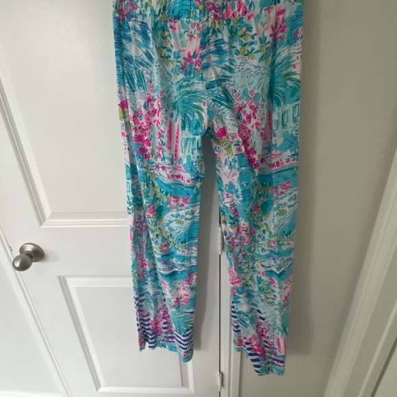 NWT Lilly Pulitzer bal harbour palazzo pant postcards positano - Picture 4 of 4